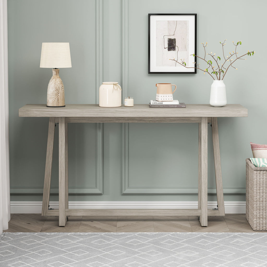 Console Table, Stylish Rectangular Entryway Table