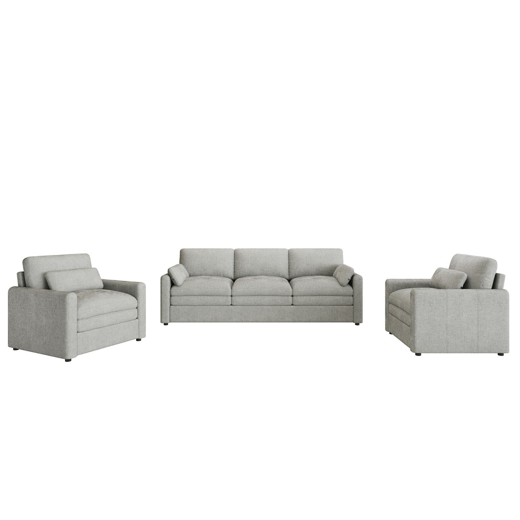 Cozy Sofa Set Oversized Comfy Cloud Sofa With Double Cushion
