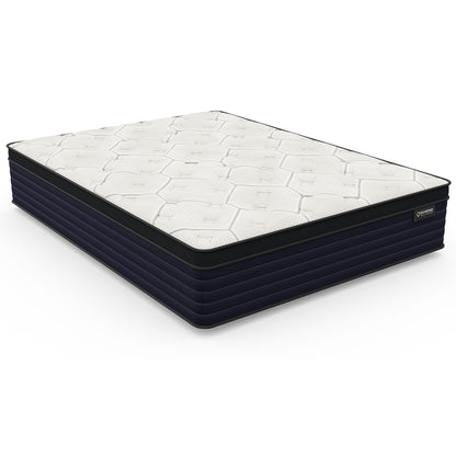 Cleo Cool - Copper Hybrid Euro-Top Mattress - Firm Feel