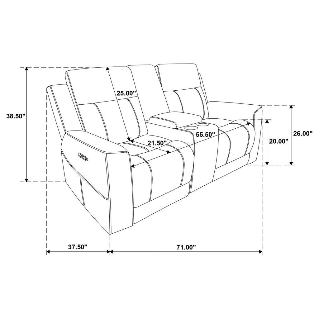 Patrick - Power Reclining Sofa Set