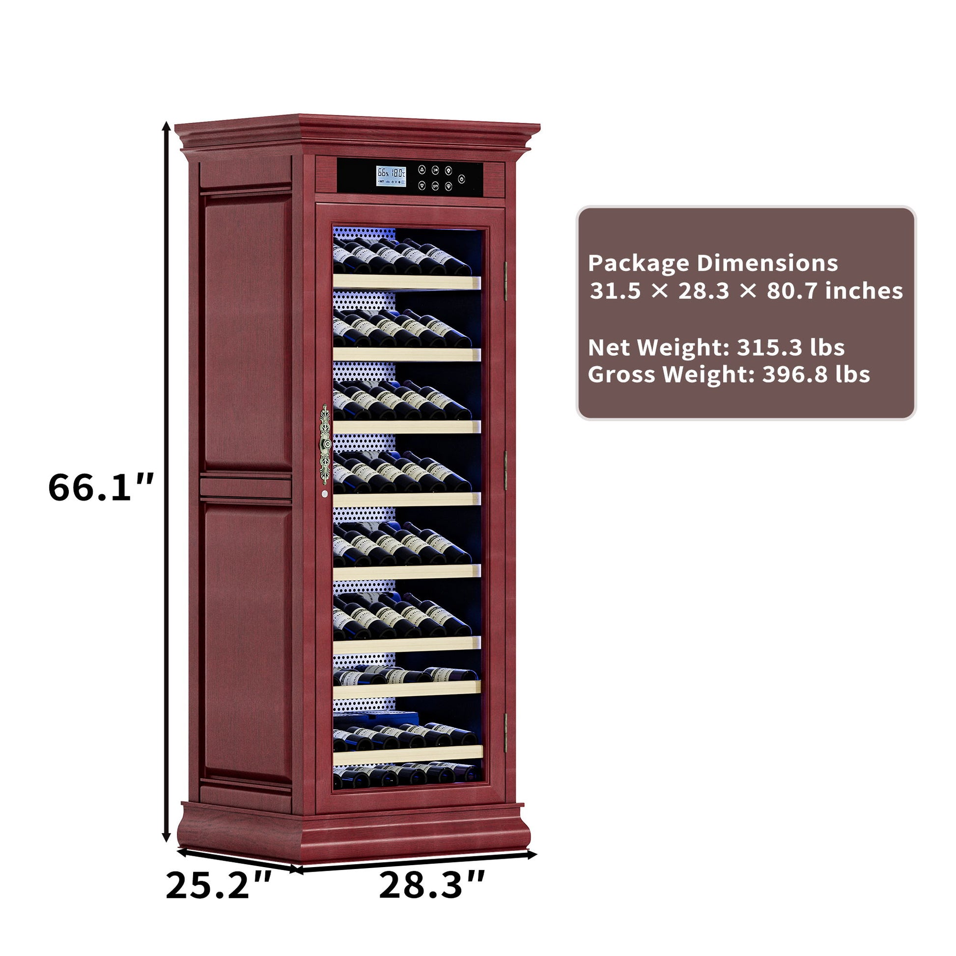 Temperature Control Professional Wine Cabinet
