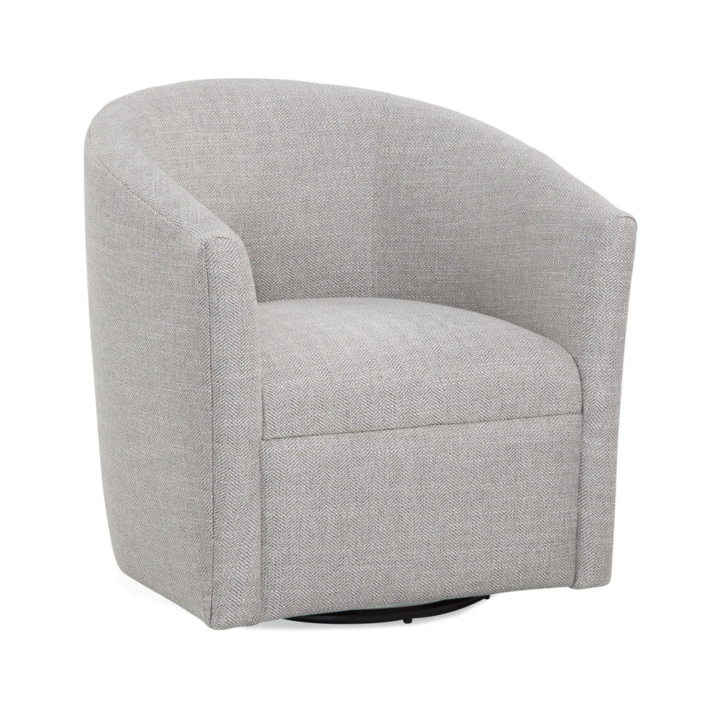 Lainey - Swivel Barrel Chair With 360 Degree Rotation
