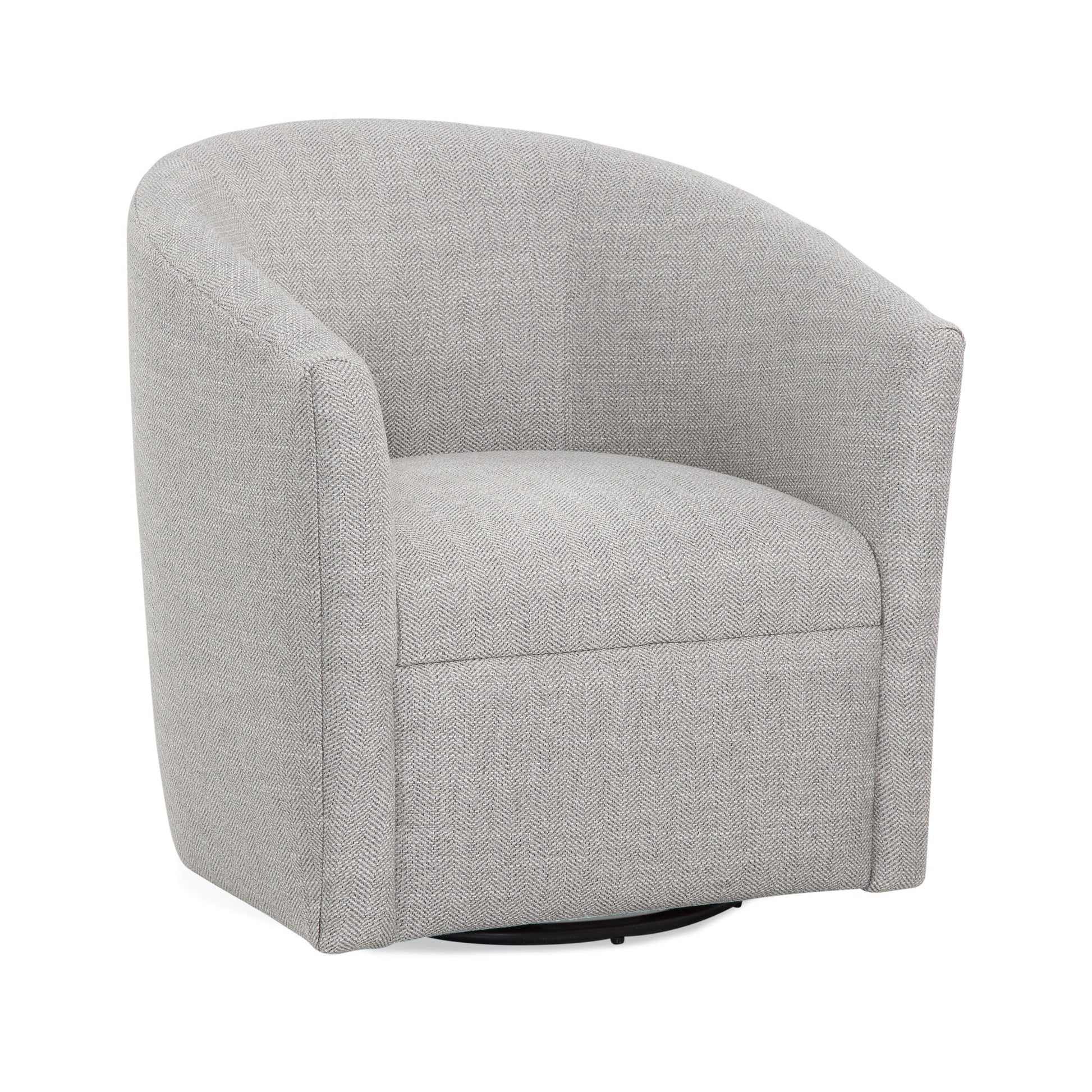 Lainey - Swivel Barrel Chair With 360 Degree Rotation