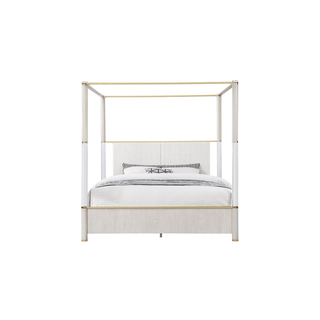 Malco - 4 Post Bed With Upholstered Headboard
