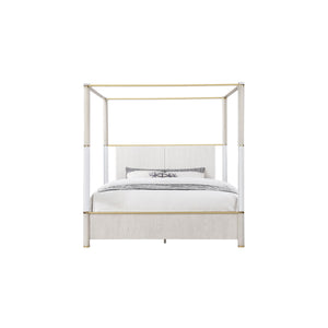 Malco - 4 Post Bed With Upholstered Headboard
