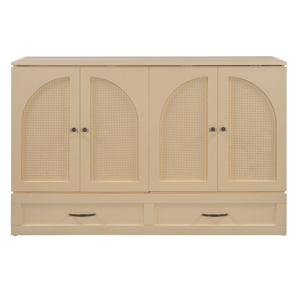 Murphy Bed With Large Drawers