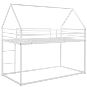 House Bunk Bed With Built In Ladder