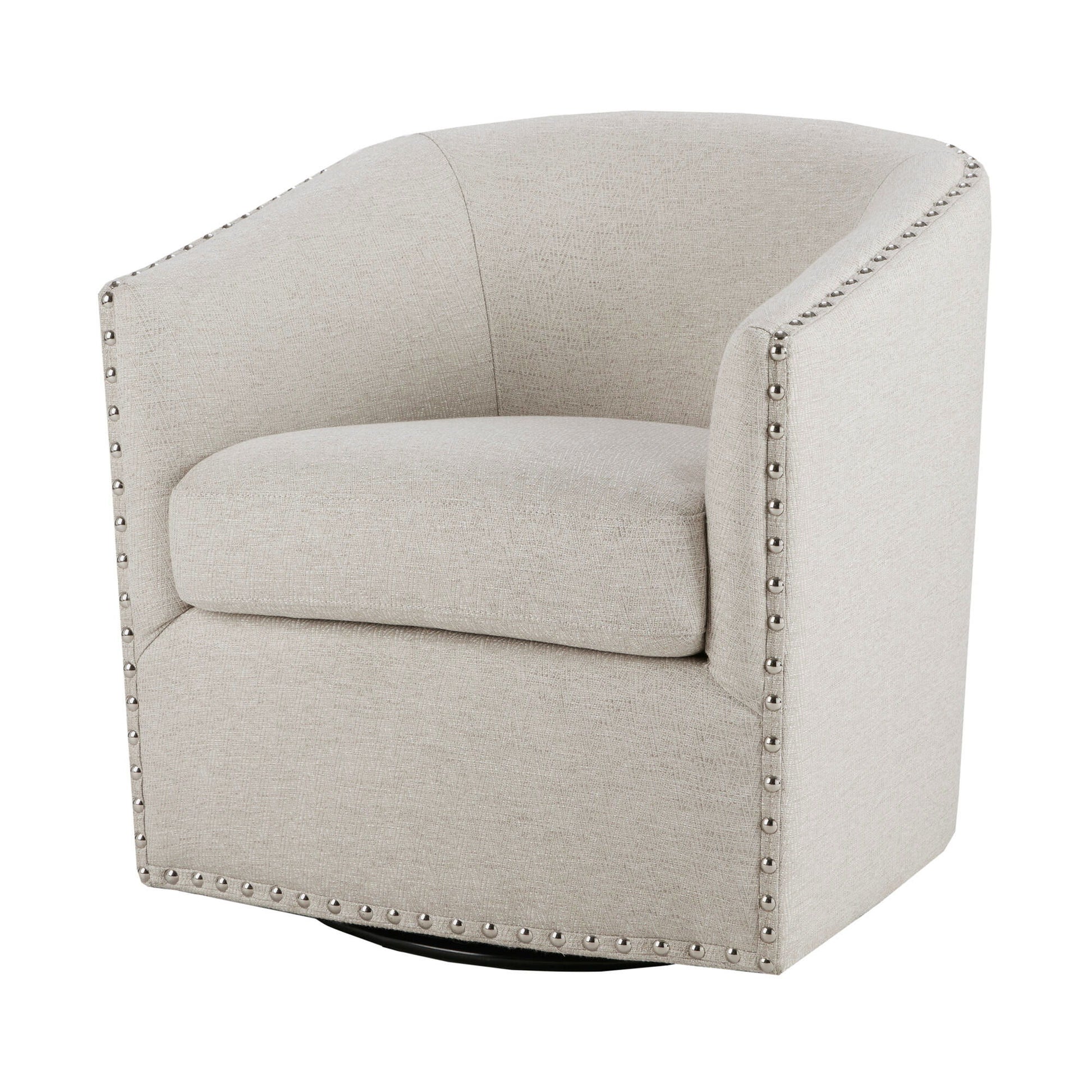 Tyler - Swivel Chair - Natural Multi