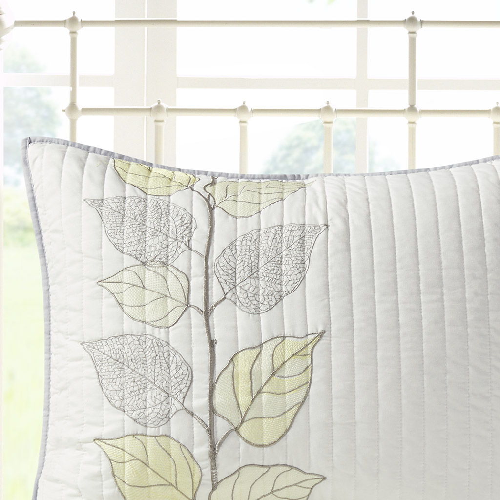 Caelie - King 6 Piece Reversible Coverlet Set - Yellow