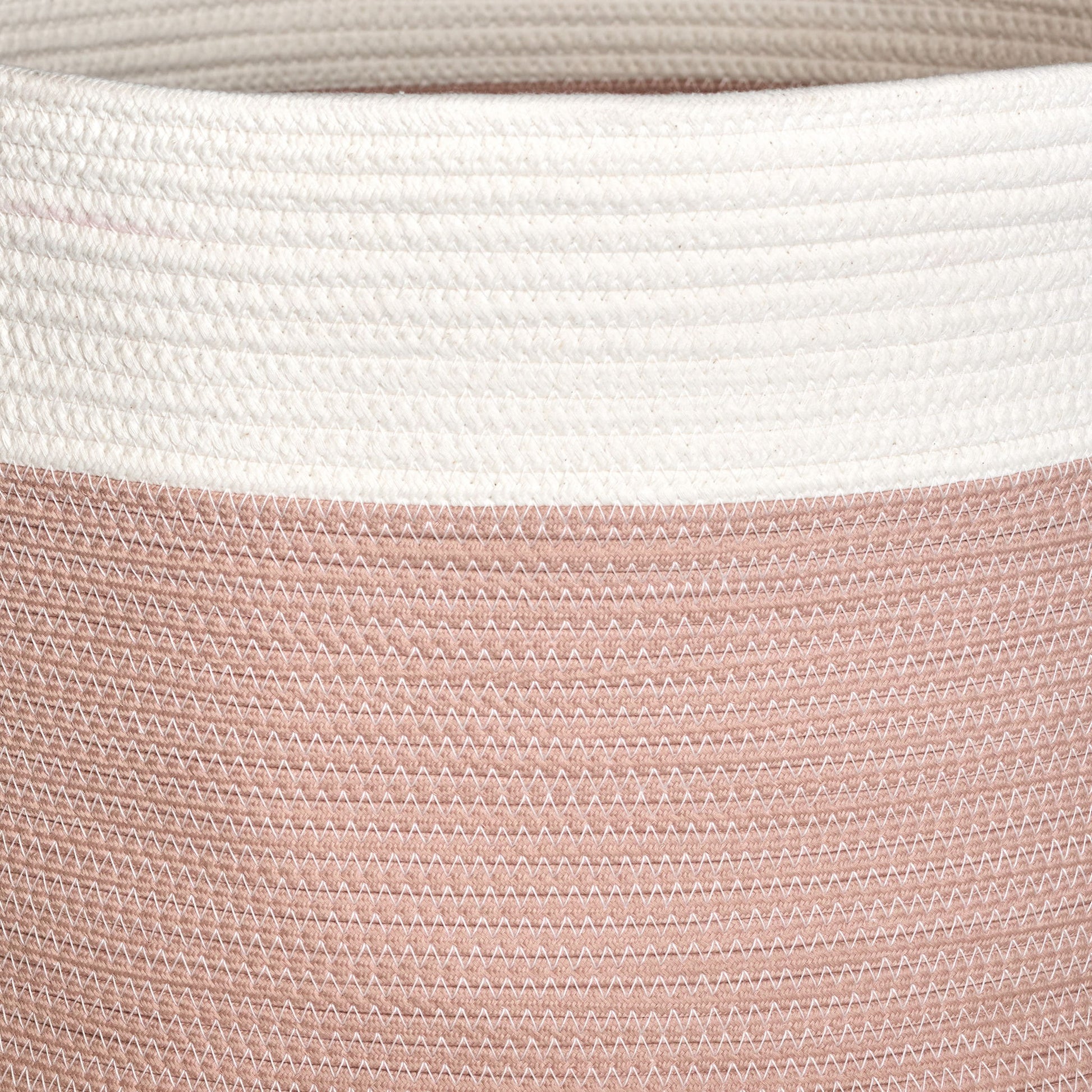 Francis - Cotton Round Laundry And Storage Basket