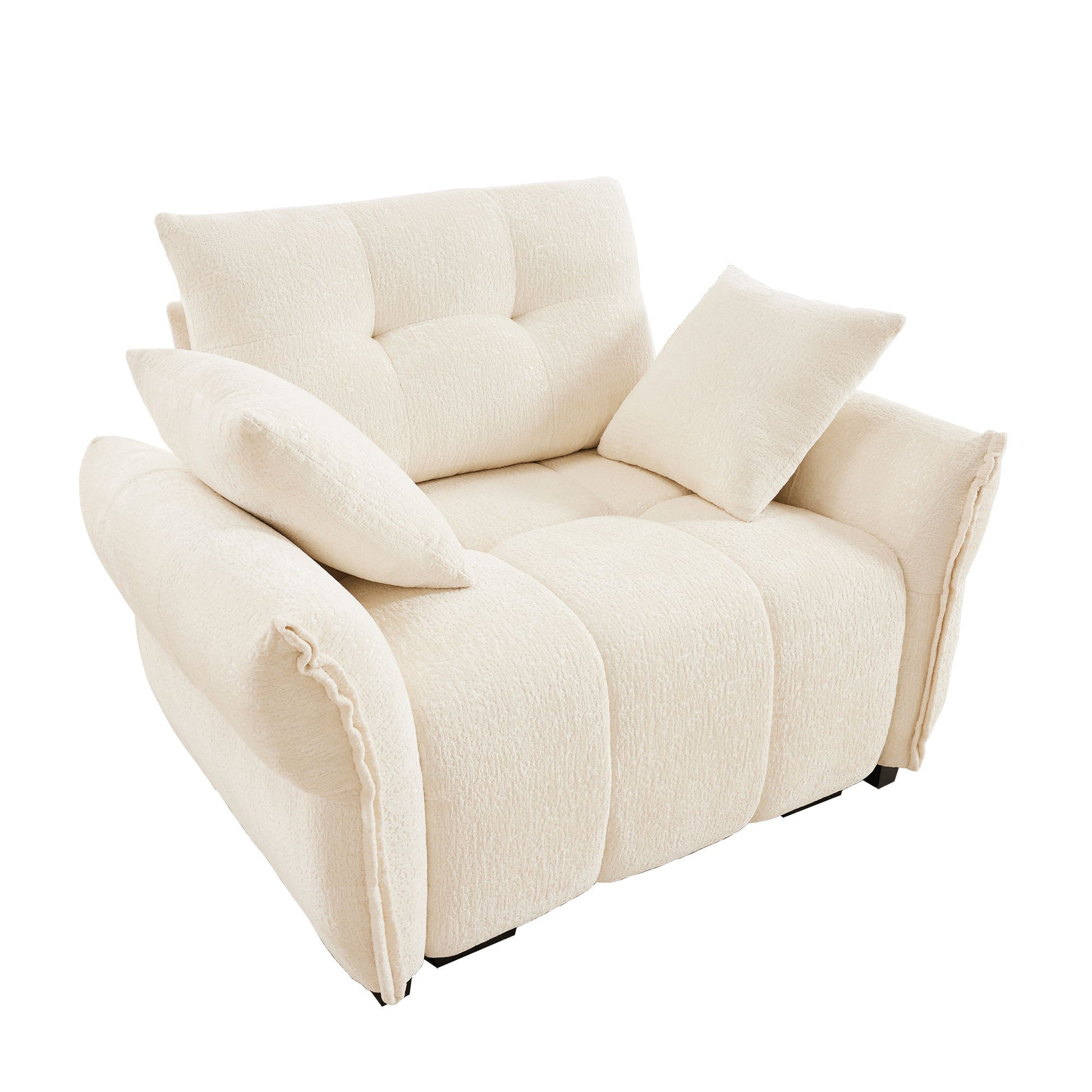Modern Ergonomic Single Seater Sofa With High Resilience Cushions