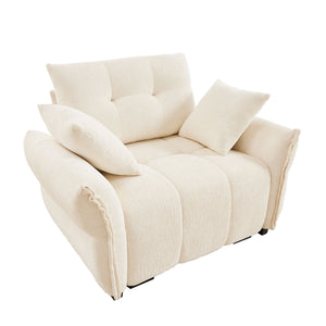 Modern Ergonomic Single Seater Sofa With High Resilience Cushions