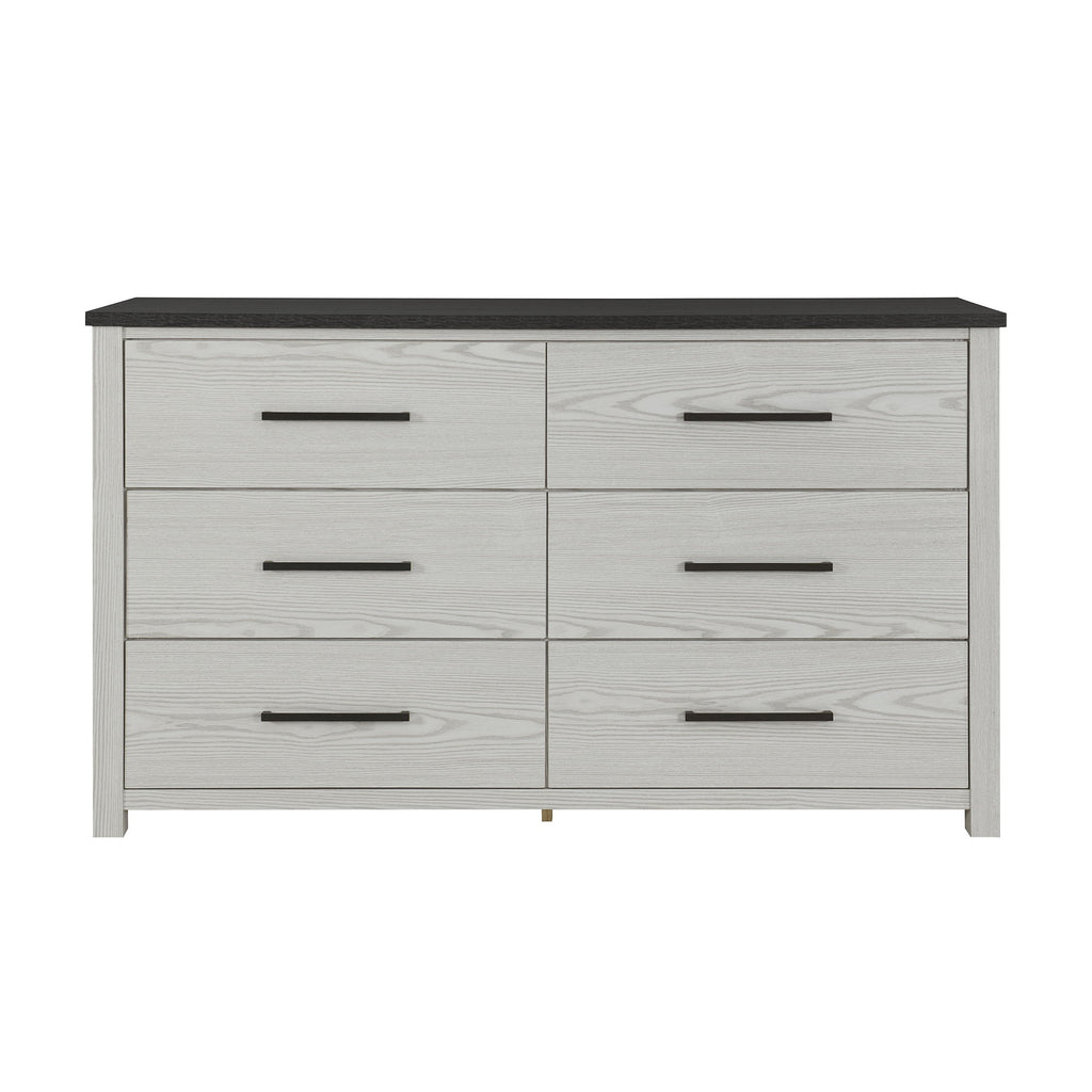 Avery - Dresser, Spacious Drawers, Block Feet - Beige