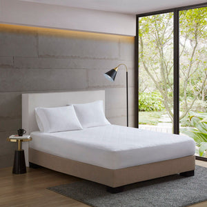 All Natural - Quilted Mattress - White