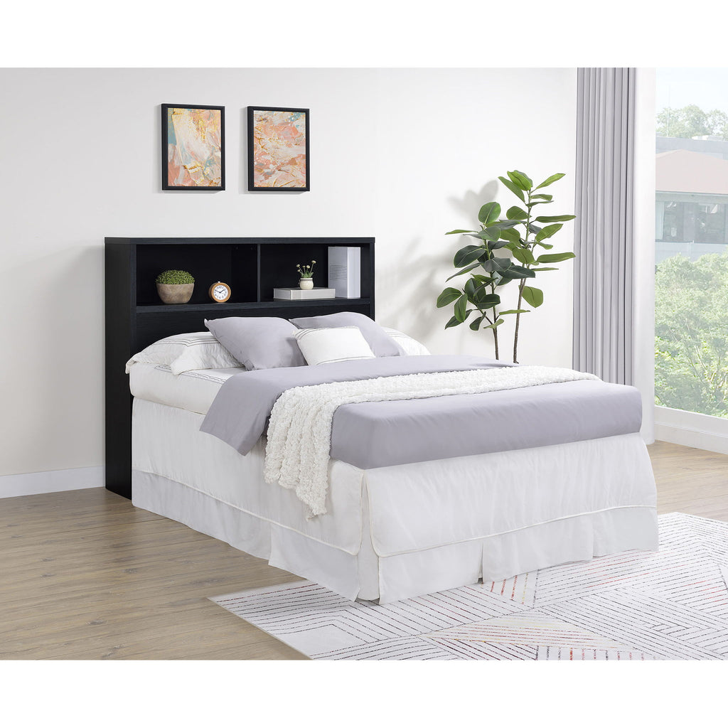 Geary - Bookcase Headboard With Open Cubbies