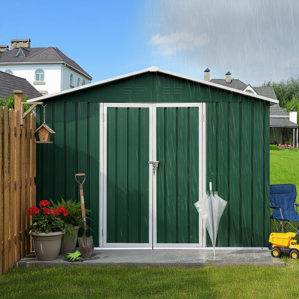 10' x 8' Garden Sheds Outdoor Storage Sheds