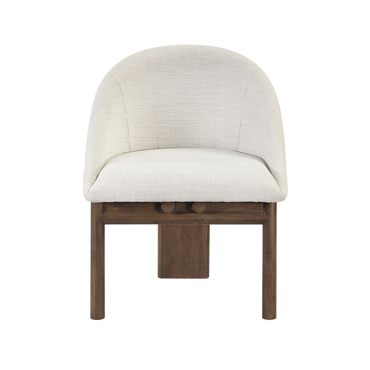 Ouida - Side Chair (Set of 2) - Beige / Brown