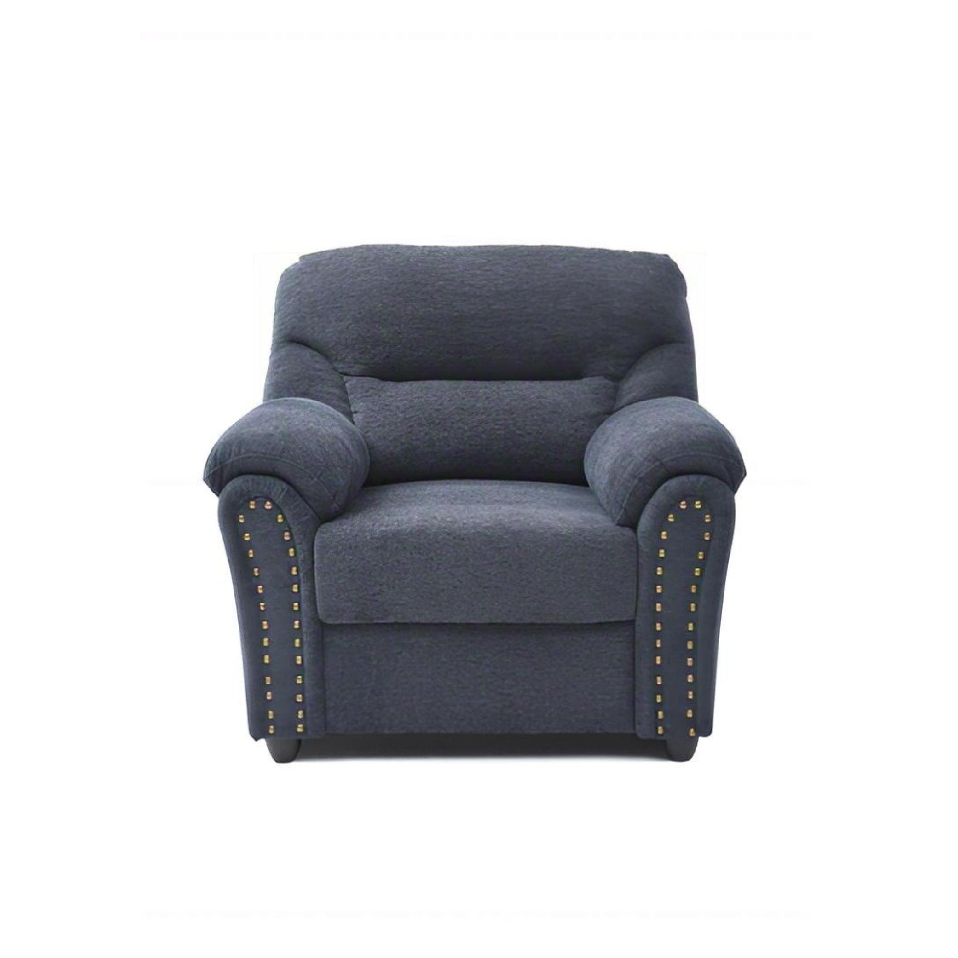 Hamilton - Chair With Hand Applied Nailhead Trim And Pillow Top Arm Cushions