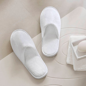 Terry - Essential Slippers - White