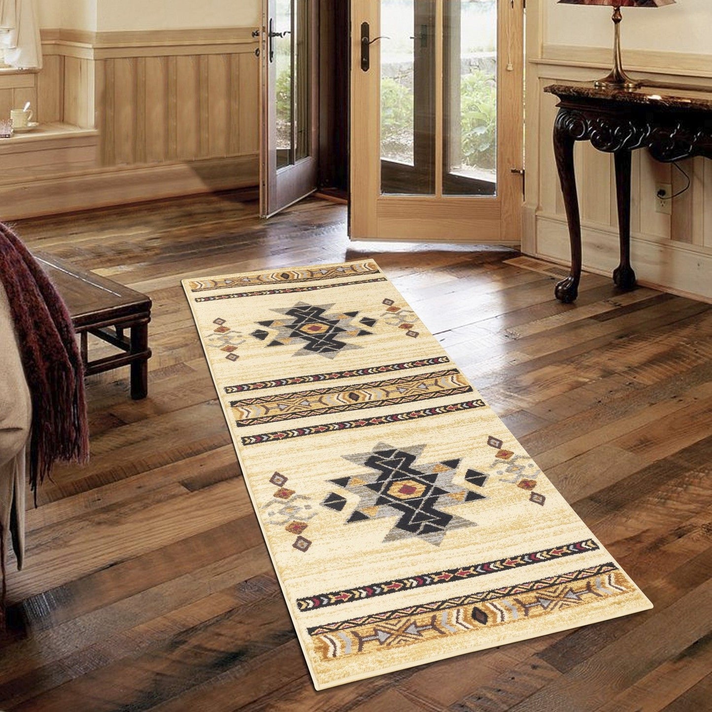 Tribes - GC_YLS4006 Cream 5' x 7' Southwest Area Rug