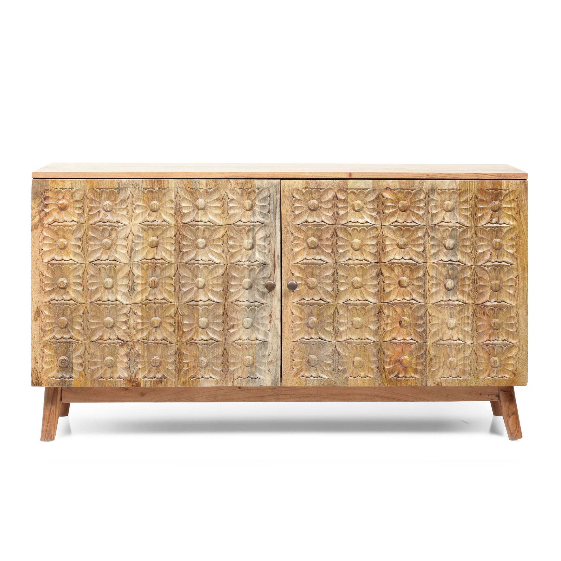 Boho - 2 Door Cabinet - Natural