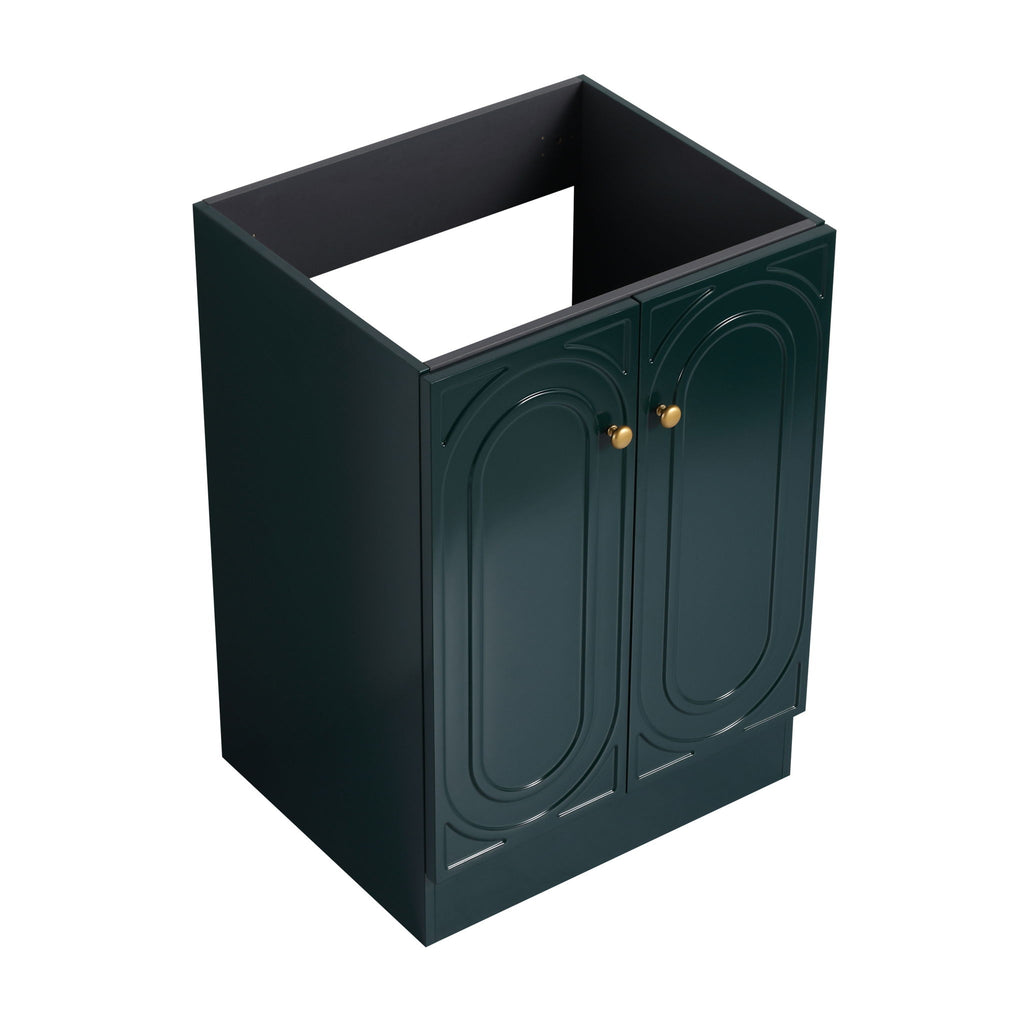 Modern Freestanding Bathroom Vanity With Soft Close Cabinet Doors