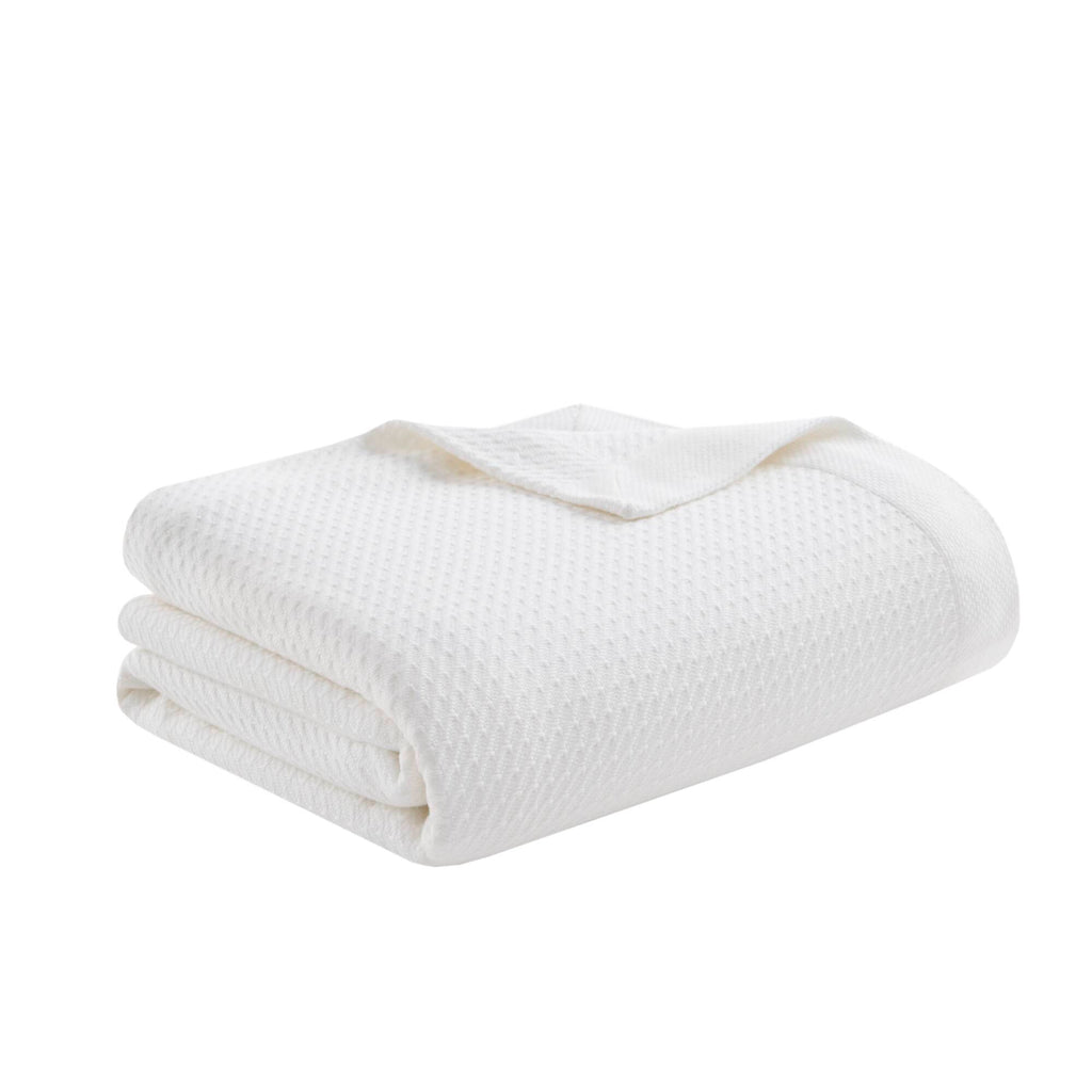 Egyptian Cotton - Twin Blanket - White