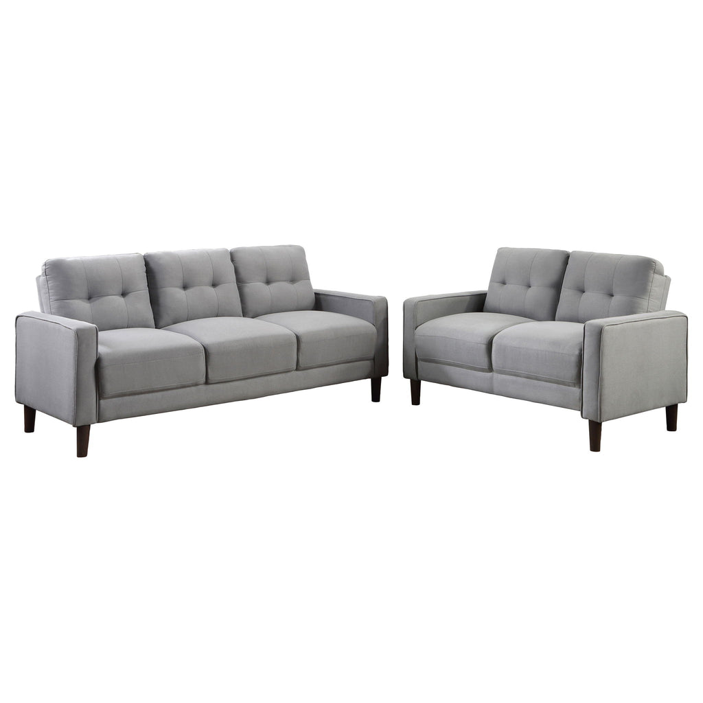 Harvey - Track Arm Tufted Sofa Set