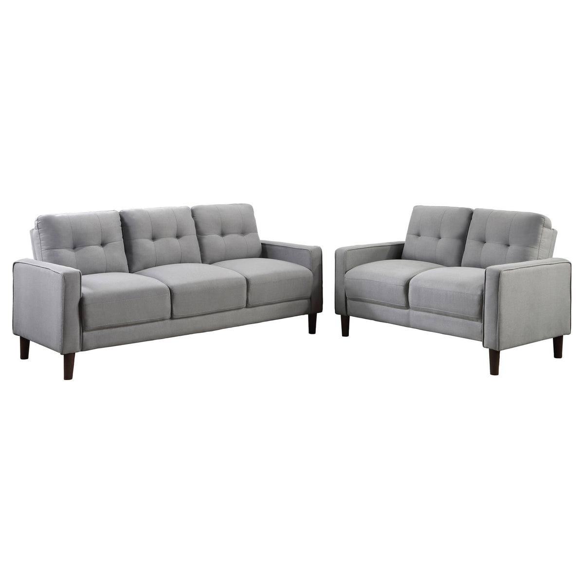 Harvey - Track Arm Tufted Sofa Set