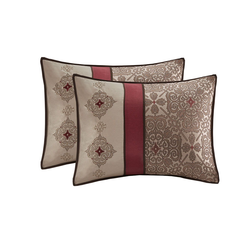 Delaney - Queen 24 Piece Room In A Bag - Red