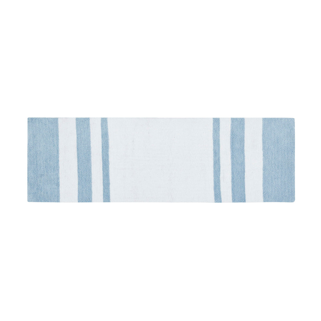 Spa - 24" x 72" Reversible Bath Rug - Blue