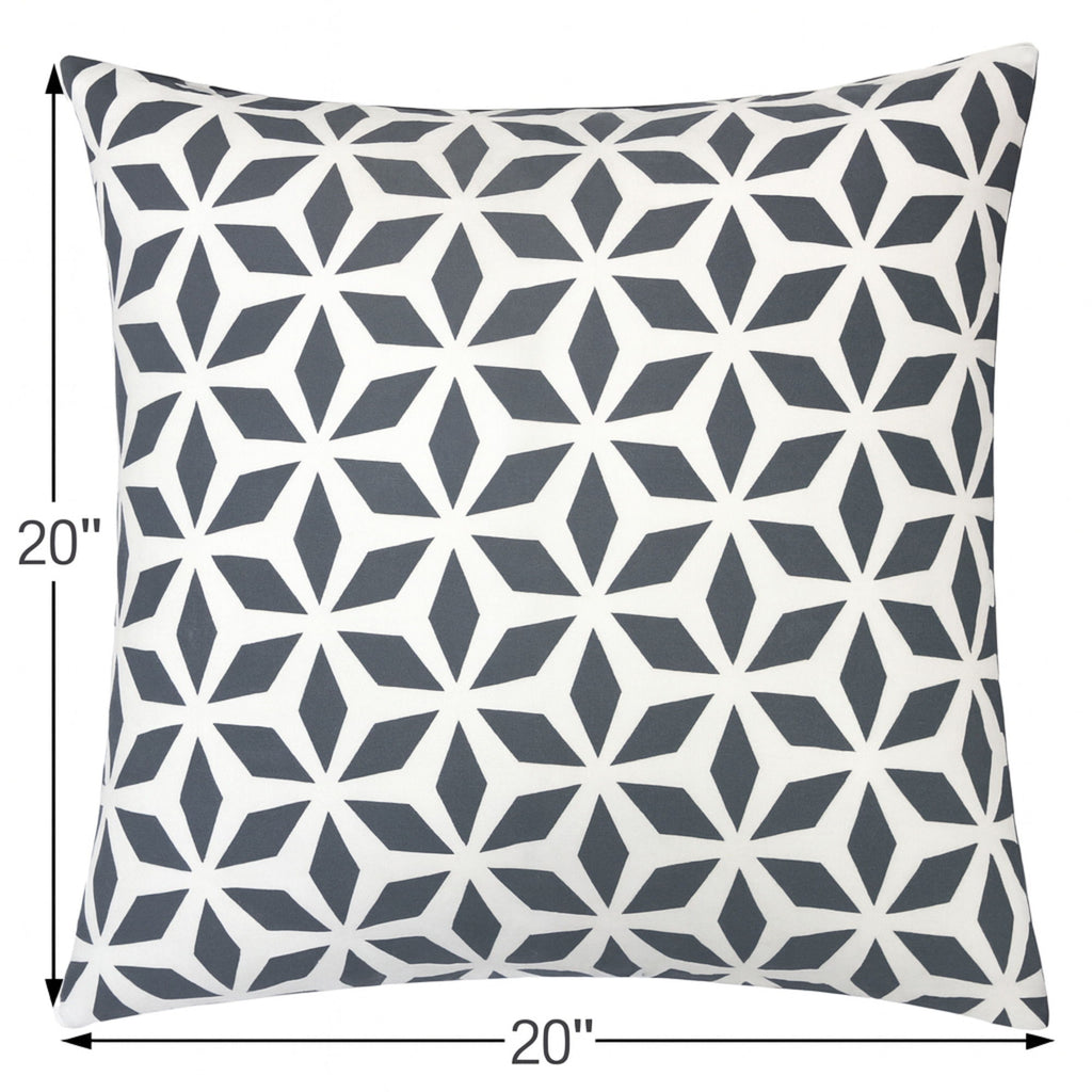 Crystal Burst - Outdoor & Indoor Pillow