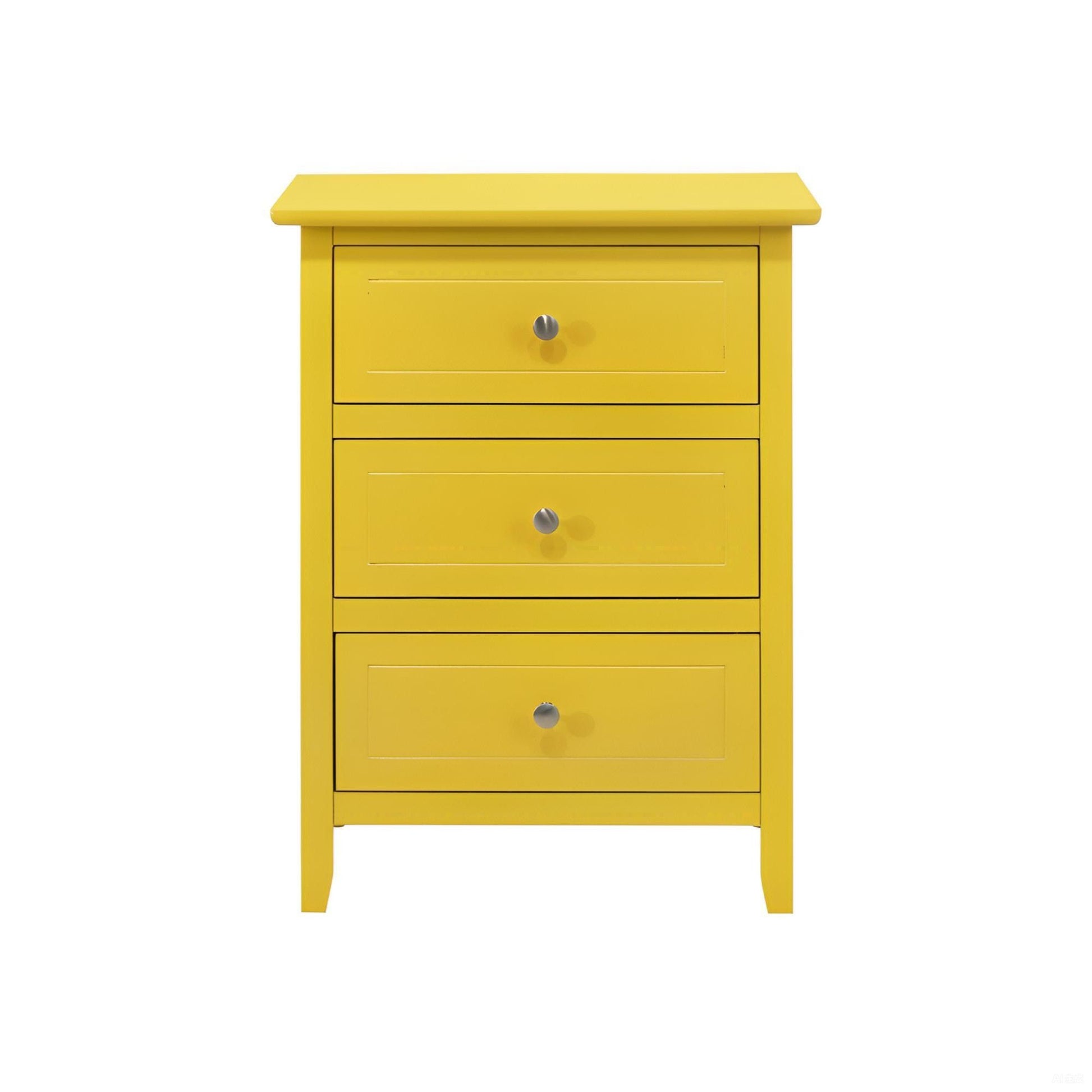 Dove Tailed Drawers 3 Drawer Nightstand