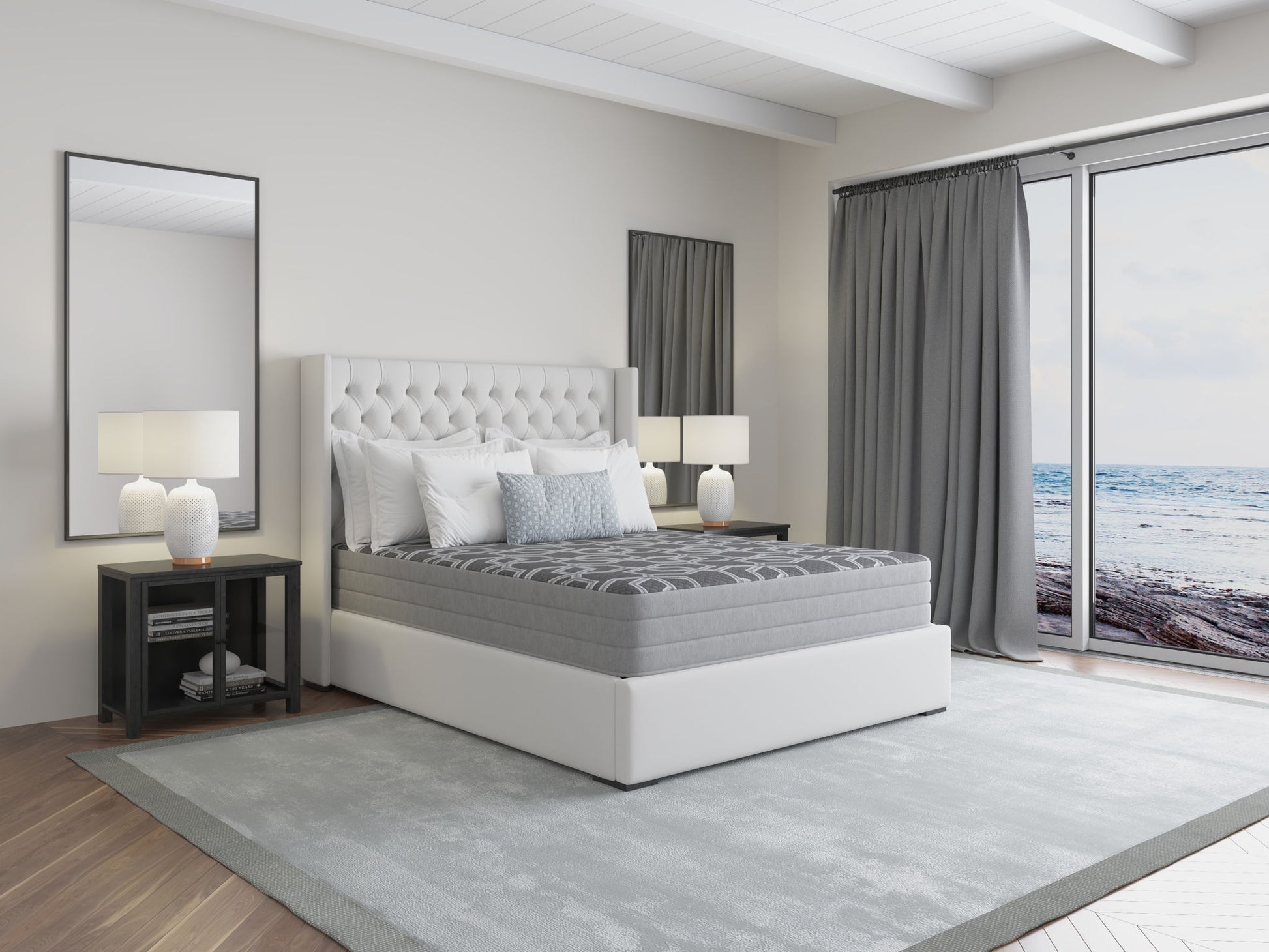 10" Smooth Top Foam, Lux Firm Mattress