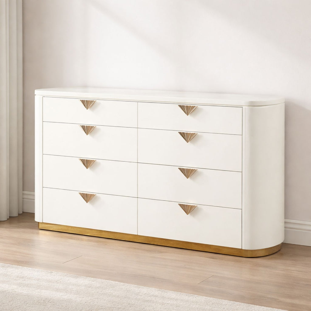 La Pierre - 6 Drawer Dresser - Beige