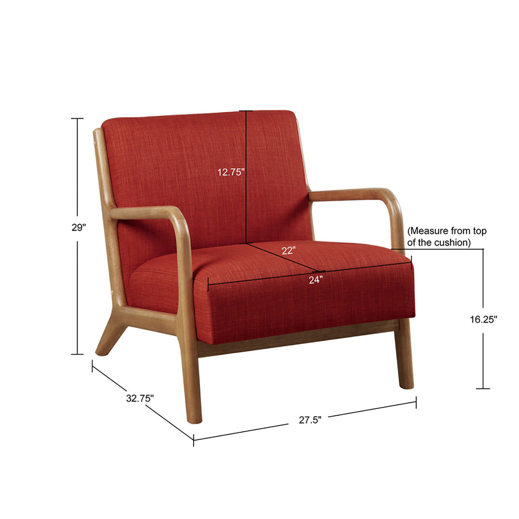 Novak - Lounge Chair - Spice
