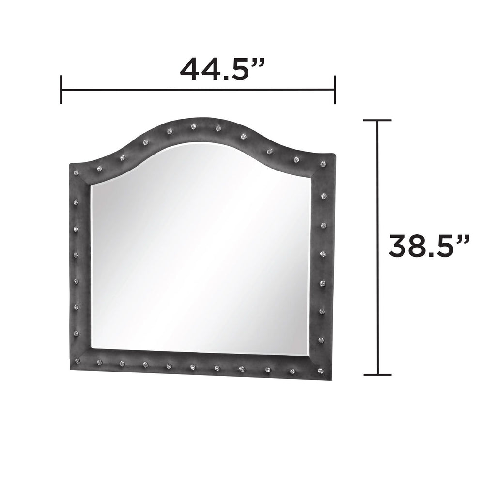 Sophia - Tufted Upholstery Mirror
