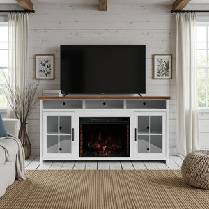 Hampton - Fireplace TV Stand Console
