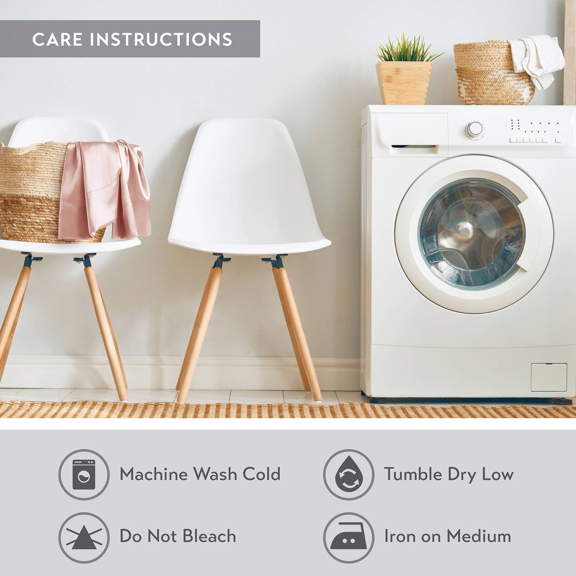 Satin - Luxury 2 Piece Pillowcases - Pink