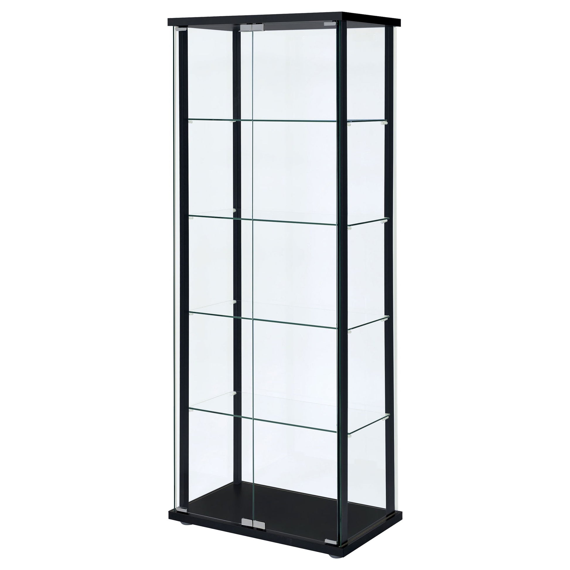 Hyacinth - 4 Shelf Curio Cabinet