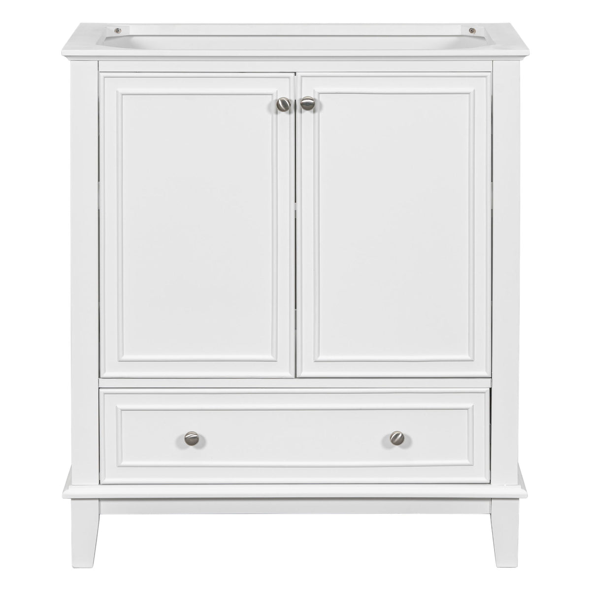 Modern Bathroom Vanity Base Only With Doors And Drawer