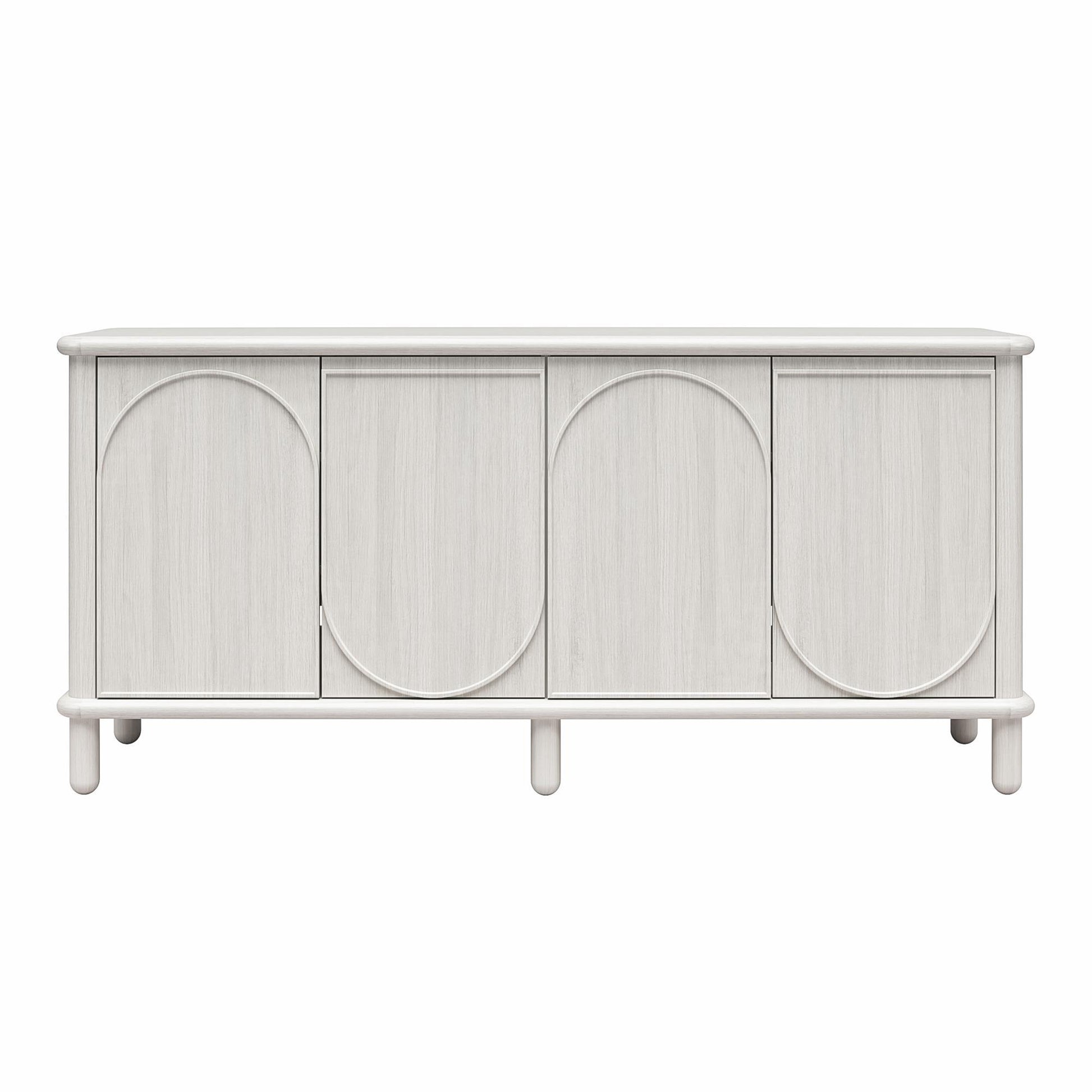 Selena - Credenza - Rustic White