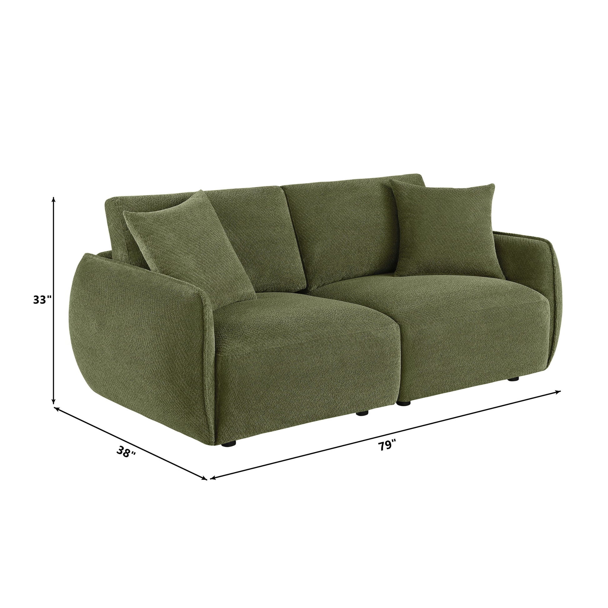 Logan - Modular Loveseat