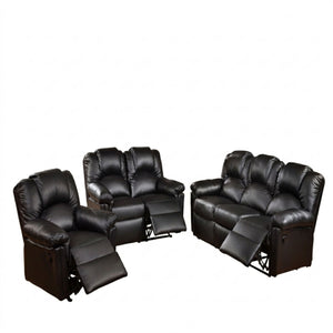 Modern Living Room Set, Cushion Backrest And Pillow Armrest