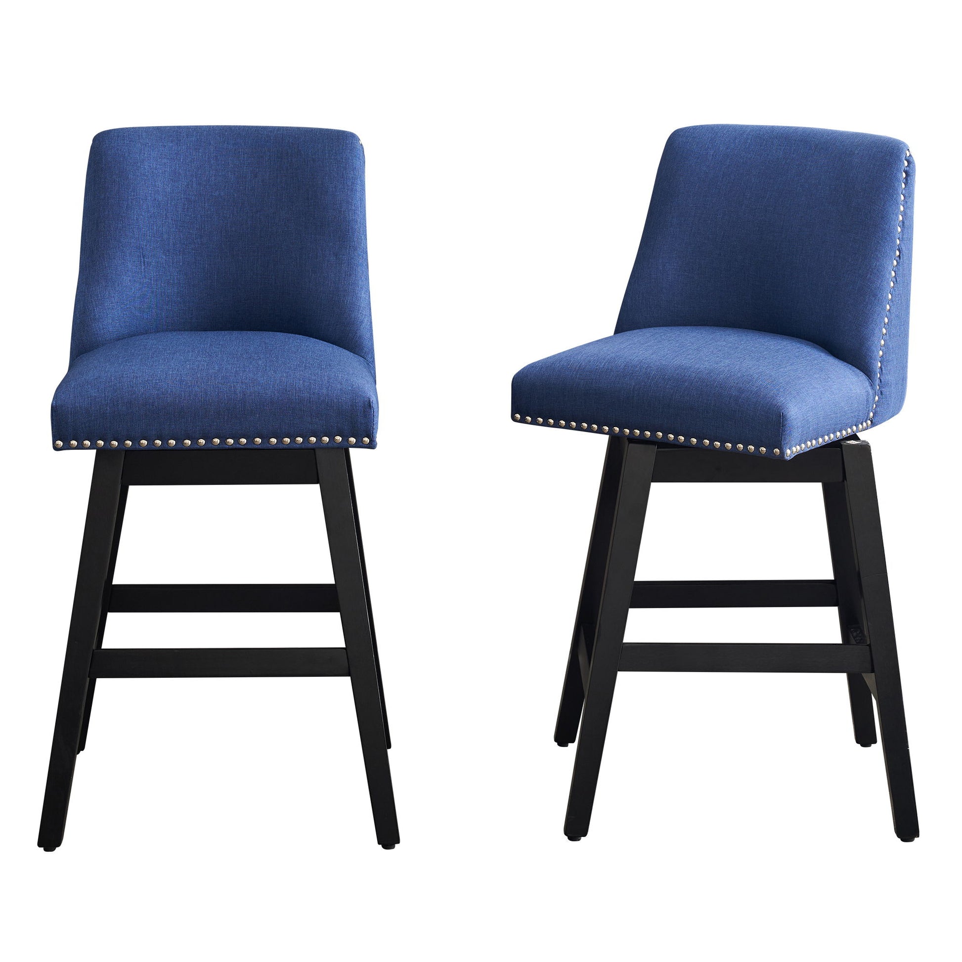 Upholstered Swivel Bar Stool