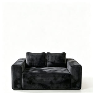 Cloud Loveseat Sofa Couch, 2 Seater Boneless Couch