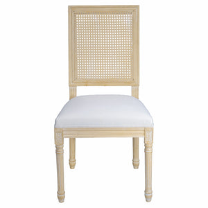 Dining Chairs With Square Back (Set of 2)