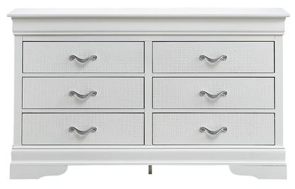 Lorana - G6590-D Dresser - Silver Champagne