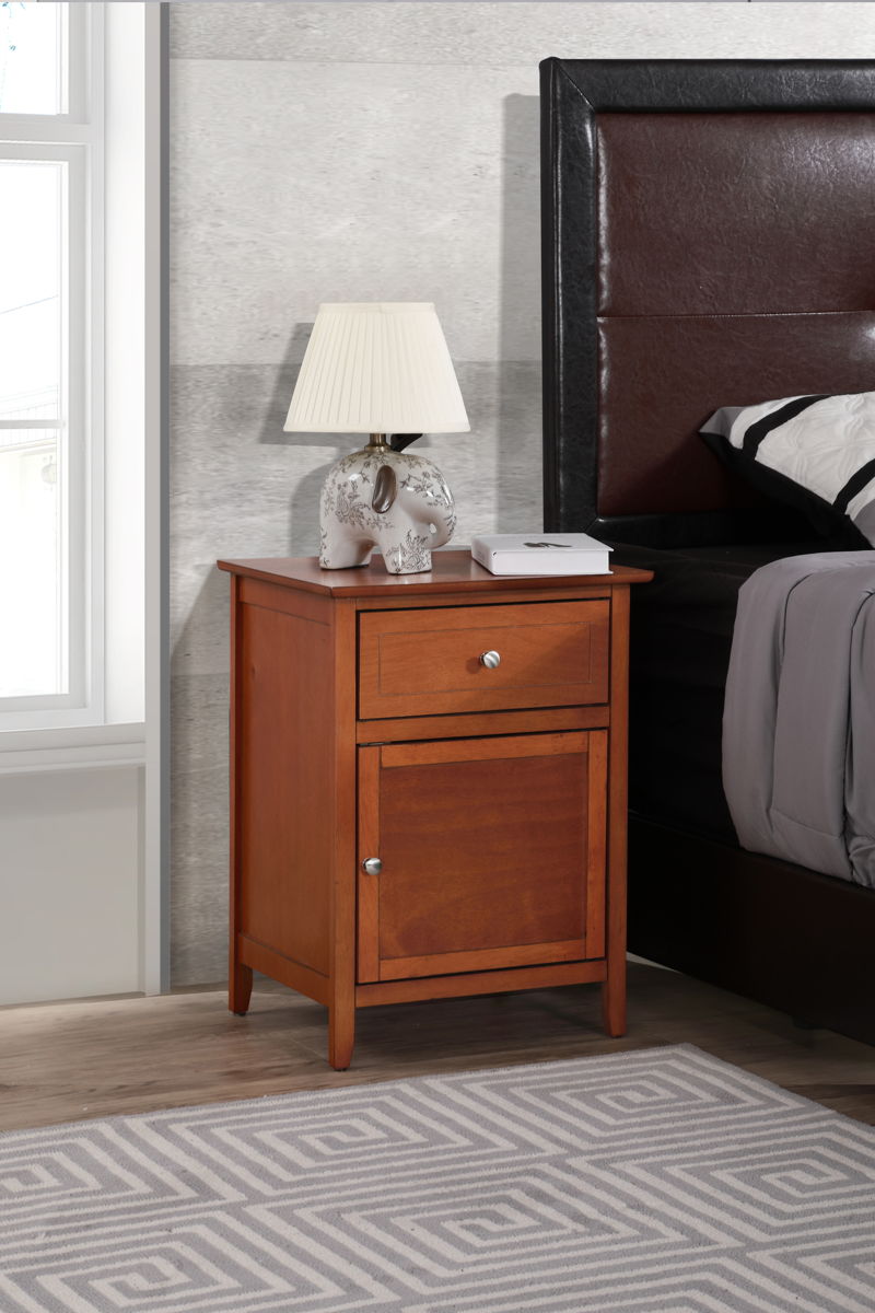 Izzy - 1 Drawer /1 Door Nightstand