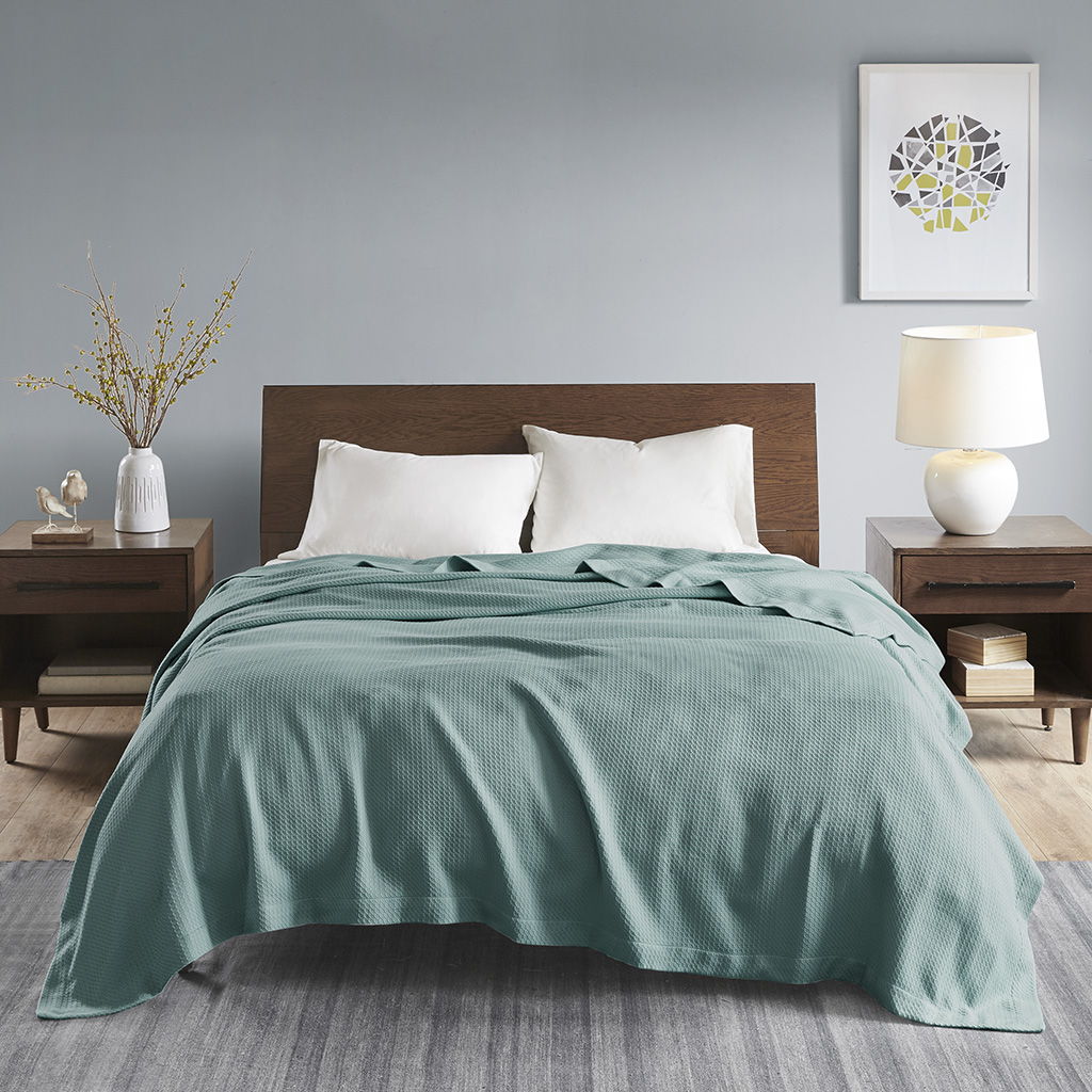 Egyptian Cotton - Full Blanket - Teal